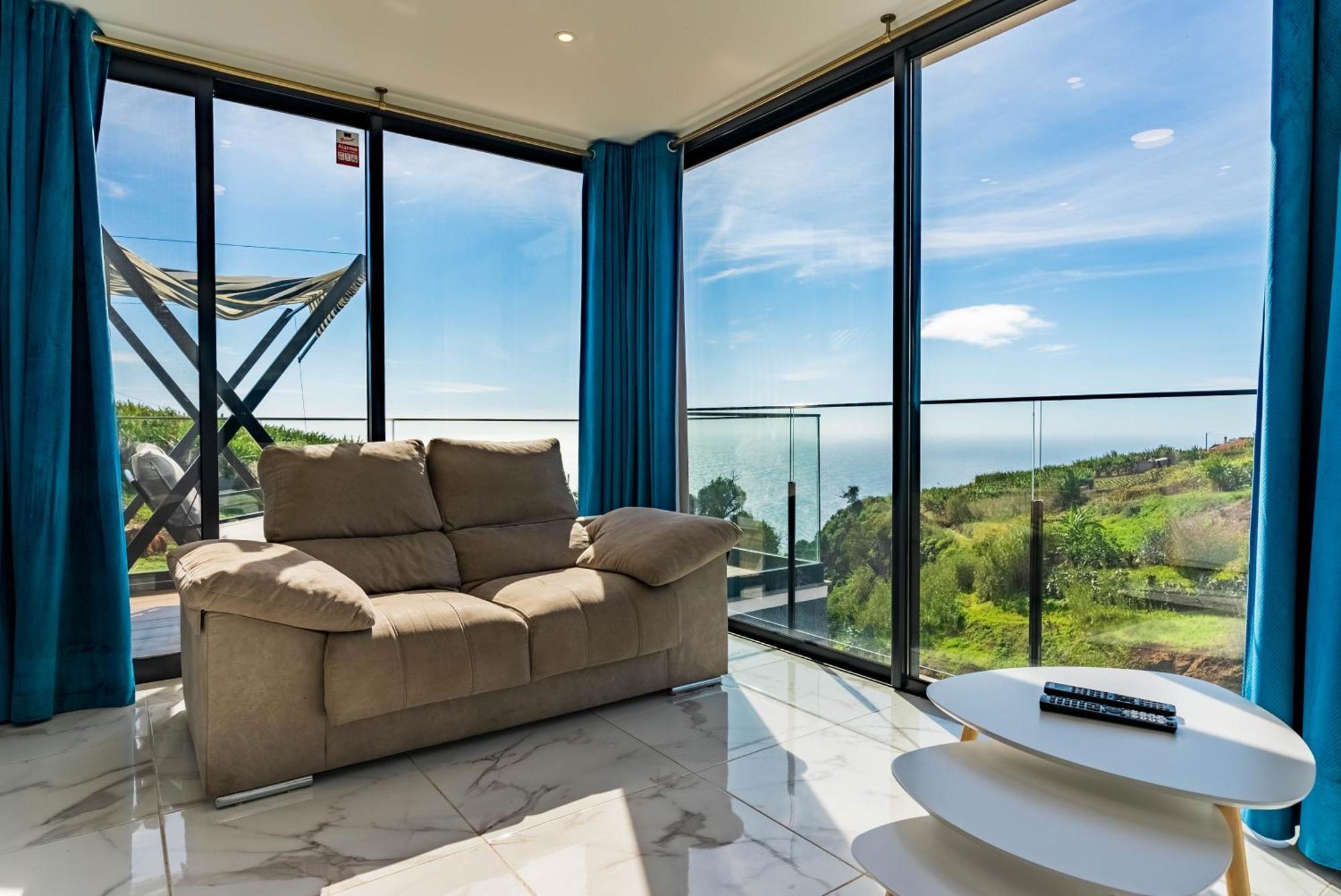 Appartement Casa Branca, Beautiful Sea View à Estreito Da Calheta Extérieur photo